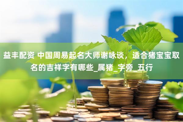 益丰配资 中国周易起名大师谢咏谈，适合猪宝宝取名的吉祥字有哪些_属猪_字旁_五行